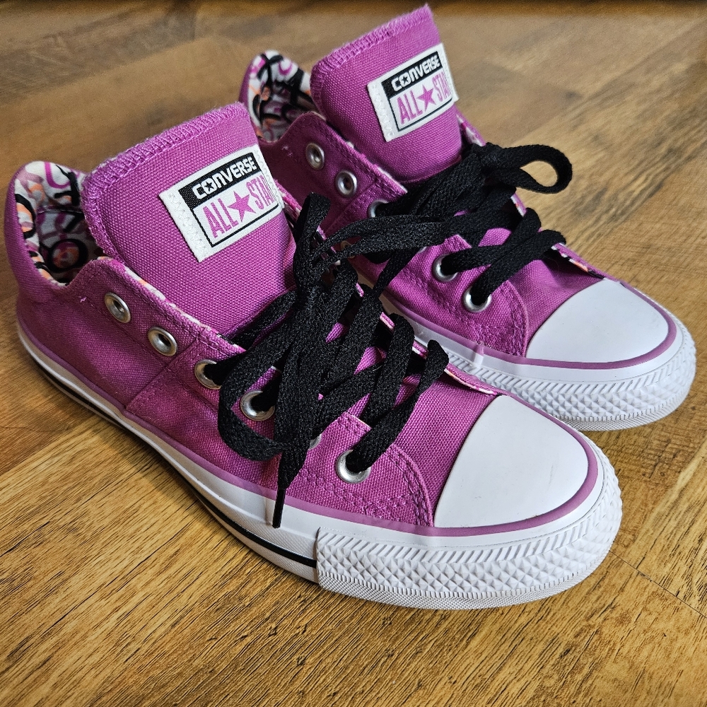 Converse Pink Chuck Taylor All Star Madison Low Tops